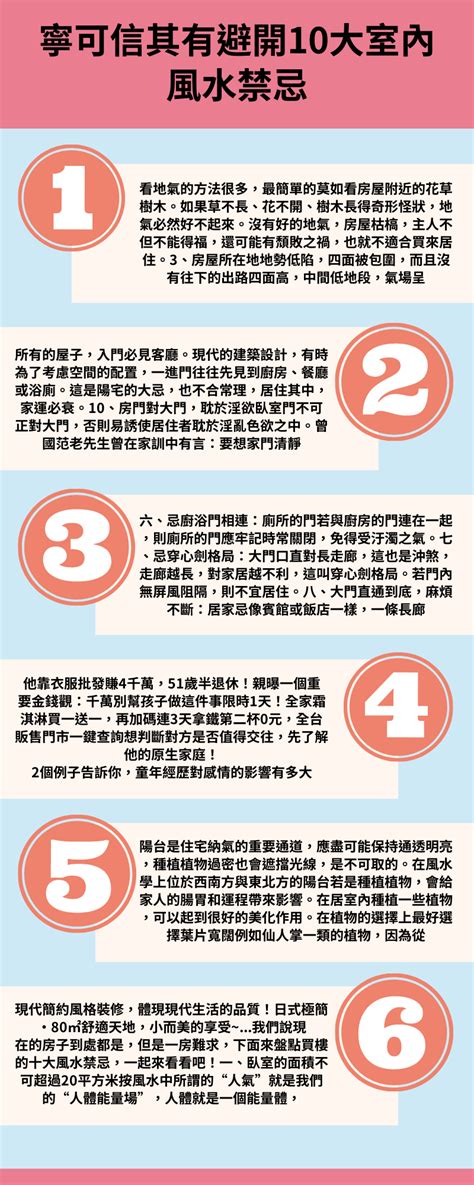 住屋風水|寧可信其有！避開10大室內風水禁忌，讓你住得更安心。